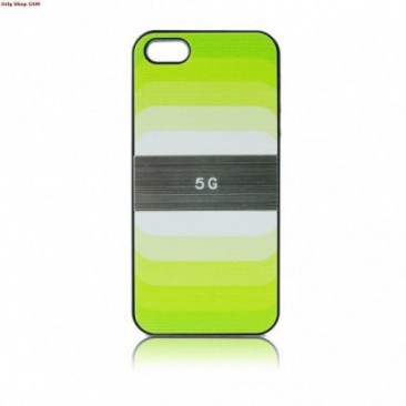 HUSA PLASTIC APPLE IPHONE 5 / 5S BLUN VERDE BLISTER foto