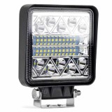 Proiector auto LED AMIO 12-24V, cu 26 LED 3030, 110x110mm, 1 buc.