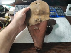 Lot vintage de 2 tocuri de pistol