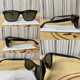 Ochelari de soare, Plastic, Negru, Gucci