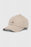 Cumpara ieftin BOSS șapcă de baseball din bumbac culoarea bej, uni 50495128