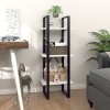 VidaXL Bibliotecă cu 3 rafturi, alb, 40x30x105 cm, PAL 806487