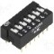 Intrerupator DIP, 2 pozitii, montare THT, 7 sectiuni, OMRON OCB - A6E-7101-N