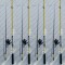 SET 4 Lansete ROBINHAN BOLENTINO PLUS 2.70m + 4 Mulinete SAIMINO X4000