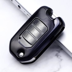 Husa Cheie Compatibila cu Briceag Honda TPU NEAGRA
