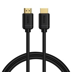 Cablu HDMI Baseus 1m, 4K 60Hz, HDMI 2.0, Negru , Performanta Ultra HD compacta