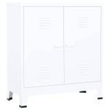 Cumpara ieftin Dulap industrial de depozitare, alb, 90x40x100 cm, otel
