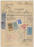 Romania, Aradi Ujsag, Factura, Arad, 1937