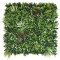 Perete verde din plastic Wild Flora 100x100 cm