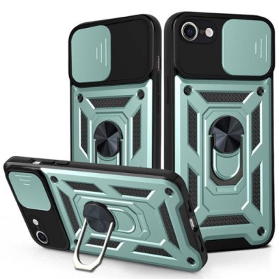 Husa pentru iPhone 6 Plus/ 6s Plus - Techsuit CamShield Series - Green foto