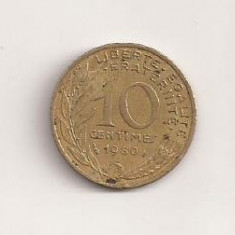 Moneda Franta - 10 Centimes 1980 v2