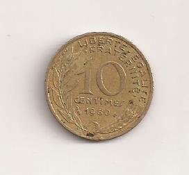 Moneda Franta - 10 Centimes 1980 v2 foto