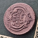 Imperiul austro - ungar , 1 EIN GRESCHL 1765 , batut la ALBA IULIA , detalii