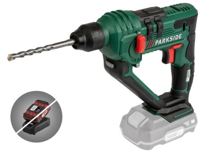 Ciocan Rotopercutor Parkside fara baterie si incarcator foto