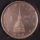 2 euro cent Italia 2011, Europa