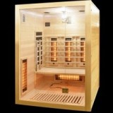 Cumpara ieftin Sauna Cu Infrarosu Sanotechnik Open Pentru 3 Persoane J20150 Cromoterapie