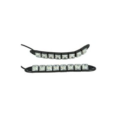 Lumini de zi DRL cu functie de semnalizare FLOW 12V