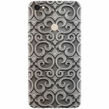 Husa silicon pentru Xiaomi Redmi Note 5A, Baroque Silver Pattern