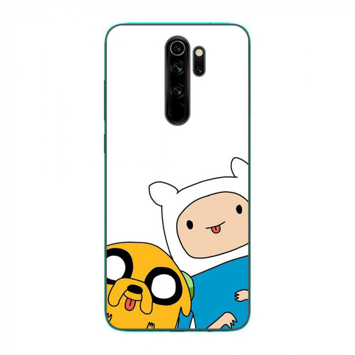 Husa compatibila cu Xiaomi Redmi Note 8 Pro Silicon Gel Tpu Model Finn and Jake Tongues