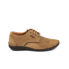 Pantofi barbati OTTER Camel Velur foto