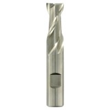 Tivoly 8030131 - Freza cilindro-frontala HSS-CO 6x13x57 mm varf drept cu sanfren tija crestata cilindrica