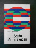 D. Pacurariu - Studii si evocari