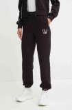 Fila pantaloni de trening Lewisville culoarea negru, neted, FAW0911