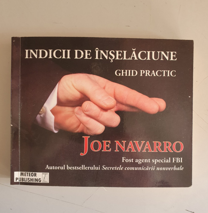 Joe Navarro - Indicii de inselaciune