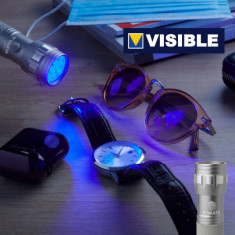 Lanterna UV , detector scurgeri refrigerant si reziduuri , Varta U41631