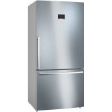 Combina frigorifica Bosch KGB86XIEP, 631 l Multi Airflow, Clasa E, H 186 cm, Inox Antiamprenta