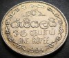 Moneda exotica 1 RUPIE / RUPEE - SRI LANKA, anul 1993 *cod 3602, Asia