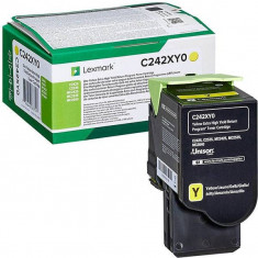 Toner Lexmark C242XY0 3.5k pagini Yellow foto