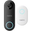 Sonerie video wireless Reolink, PoE, 5MP 2K, MicroSD, Detectie persoana, Microfon, Difuzor - D340P SafetyGuard Surveillance, Rovision