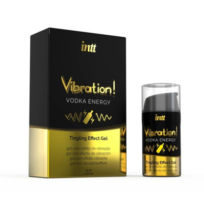 Gel Stimulant Cu Aroma Vodka Energy Vibration, 15 ml foto