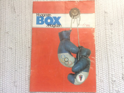 revista box magazin FRB fan sport boxeri ilustrata centura de aur anii &amp;#039;80 RSR foto