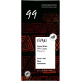 Ciocolata amaruie Vivani 99% cacao, bio, fara zahar adaugat, fara lecitina, vegana