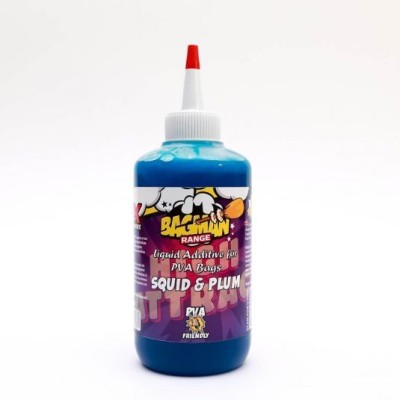 Aditiv lichid CPK Bagman PVA Squid &amp;amp; Pruna 250ml foto