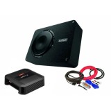 Cumpara ieftin Pachet Subwoofer auto AUDISON APBX 10 DS + Amplificator Dieci Power 1.500 + kit de cabluri complet