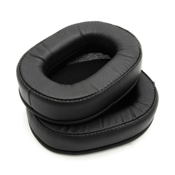 Set 2x Bureti de Schimb, Zamo&reg;, pentru JBL Everest 700 BT, din Piele Ecologica, Culoare Neagra