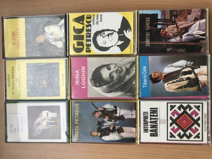 casete audio electrecord originale