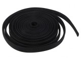 Trese Poliester Negru 15-27mm L: 10m
