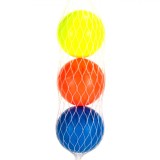 Set Mingi Plajă, Model Multicolor, 3 Bucăți, Diametru 4cm, Plastic