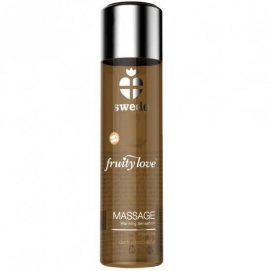 SWEDE - FRUITY LOVE WARMING EFFECT MASSAGE OIL INTENSE DARK CHOCOLATE 60 ML