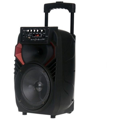 Boxa portabila tip troler JRH A82,300 W cu acumulator si microfon wireless foto