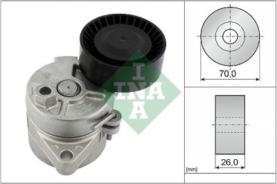 INA 534 0104 10 Intinzator curea, curea distributie foto