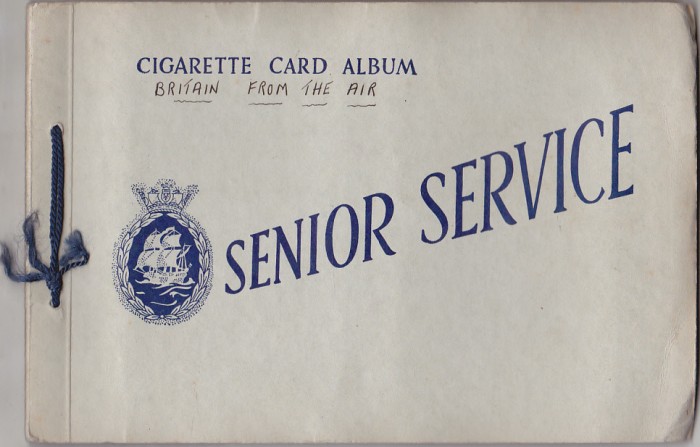 bnk crc Cartonase Senior Service Britain from the air 1939 - set in album
