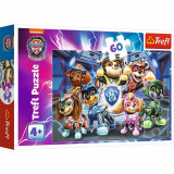 Puzzle Trefl Patrula Catelusilor, Aventurile Orasului, 60 piese