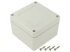 Carcasă Universală 90x90x60mm cu Bucșă din Alamă, KRADEX