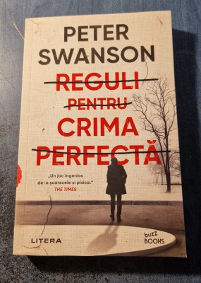 Reguli despre crima perfecta Peter Swanson foto