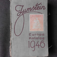 ZUSTEIN, EUROPA KATALOG 1946 (TEXT IN LIMBA GERMANA)